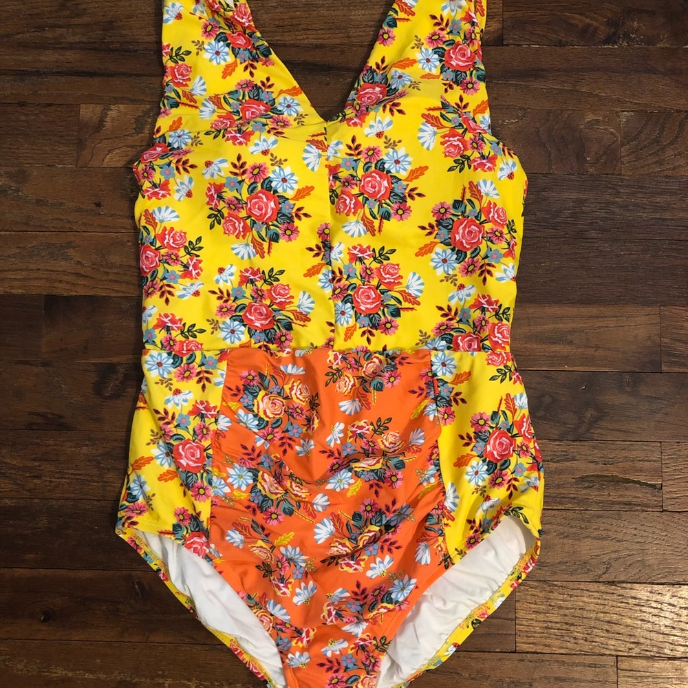 Matilda Jane Secret Admirer Swimsuit size M. NWOT